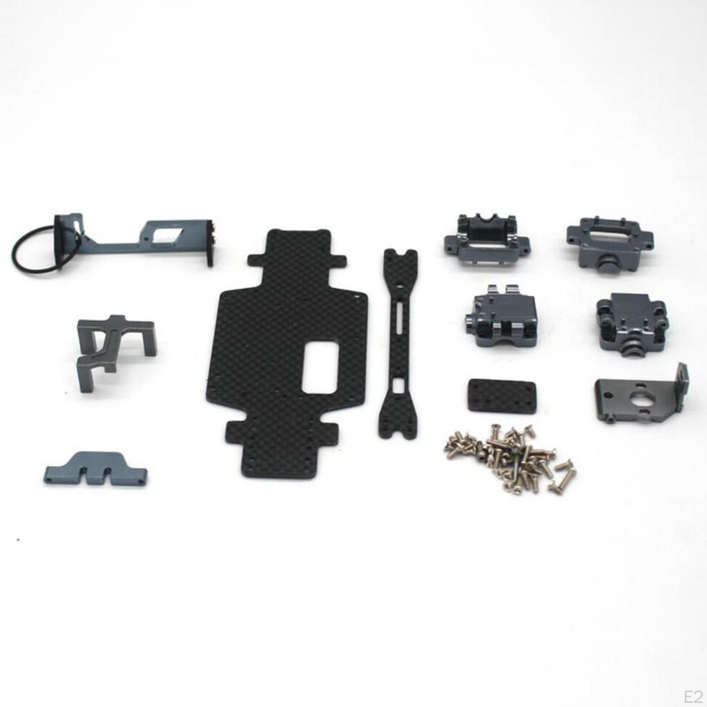 Carbon Fiber Chassis Bottom Plate Mount K969 K979 284131 RC 1: 28 DIY Assembled
