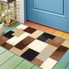 VIKAMA Tapetes de Entrada Múltiplos Estilos Antiderrapante Decoração de Casa Tapete-Sala de Estar Quarto Cozinha Corredor Exterior Interior Tapete de Entrada