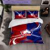 LOSC Lille FC Bettwäsche-Set 3-teilig Bettbezug-Set Dekorative Bettwäsche für Jugendzimmer Heimdekoration