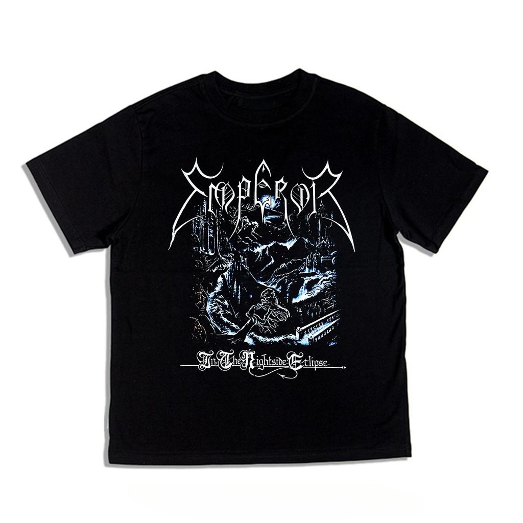 Rock King Band Printed LooseTee Shirt  Mens and Womens Short Sleeve HipHop Style