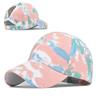 Dyed Hat Hat Cotton Material Horsetail Baseball Summer Fashion