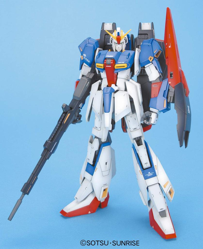 MG Mobile Suit Zeta Gundam Z Gundam Scale Plastic Model MSZ-006 Ver.2.0 1/100 Pre-Colored