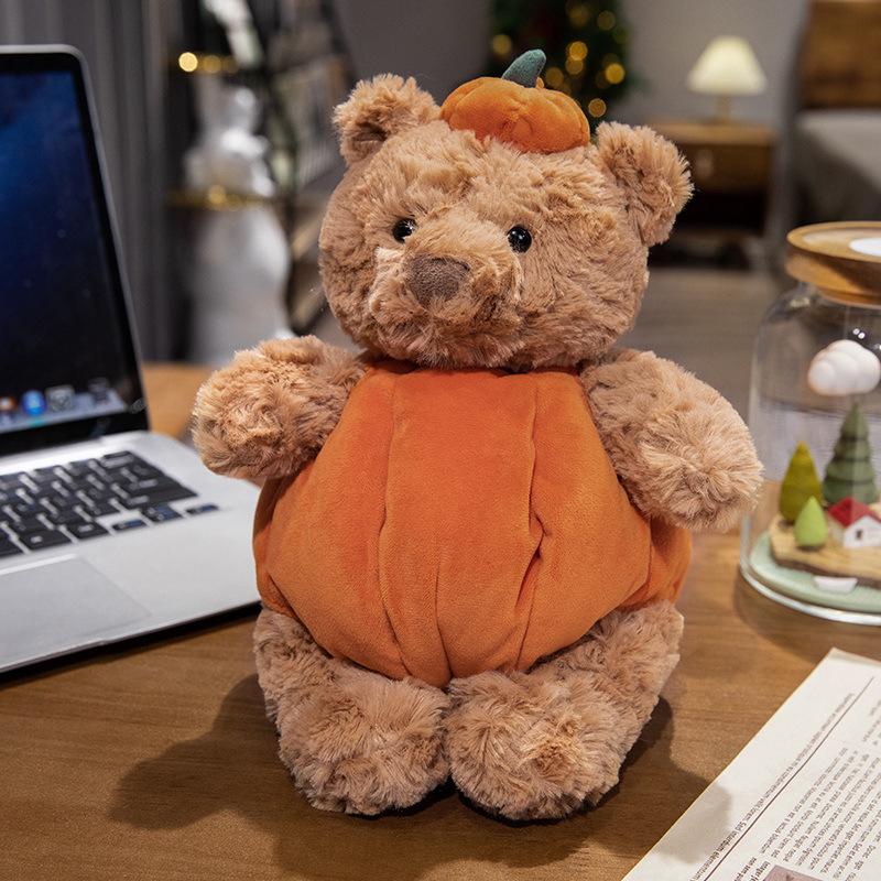

Adorable Halloween Jellycat Bartholomew Bear Pumpkin Plush Toy Gift See details
