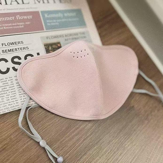 Australische Samt 3D Wintermaske: Winddicht, Kältefest und Schützend für Outdoor-Radfahren und Skifahren - Damen-Hochwertiger Augenwinkel-Schutz.