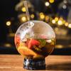 Cocktail, kreativer Ball, wiederverwendbar, Strohhalm, Wein, Saft, Becher, Kaffee-Eimer, Bar, Hausparty.