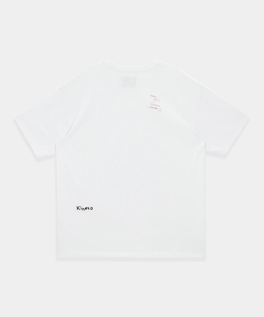 KINETO Room Service Menu T-Shirt_White