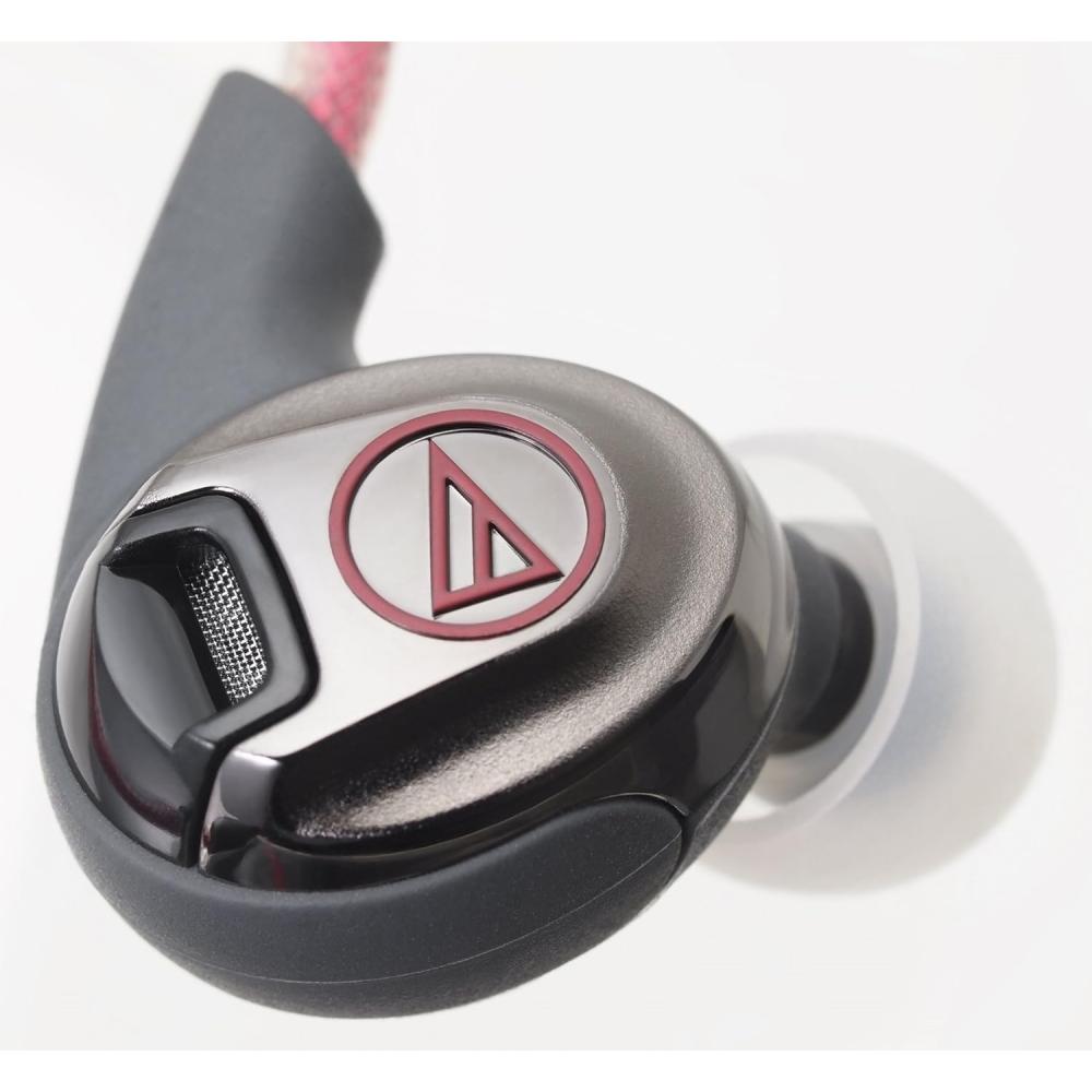 Audio Technica Audio Technica SonicSport Kanal-Ohrhörer Wasserdicht Sport Rot Ath Sport3 Rd Rot