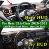 For Mercedes-Benz CLA Class -21 C118 X118 250 Dashmat Dashboard Cover Trument Panel Pad Dash Mat Anti-Dirt Proof Ornament