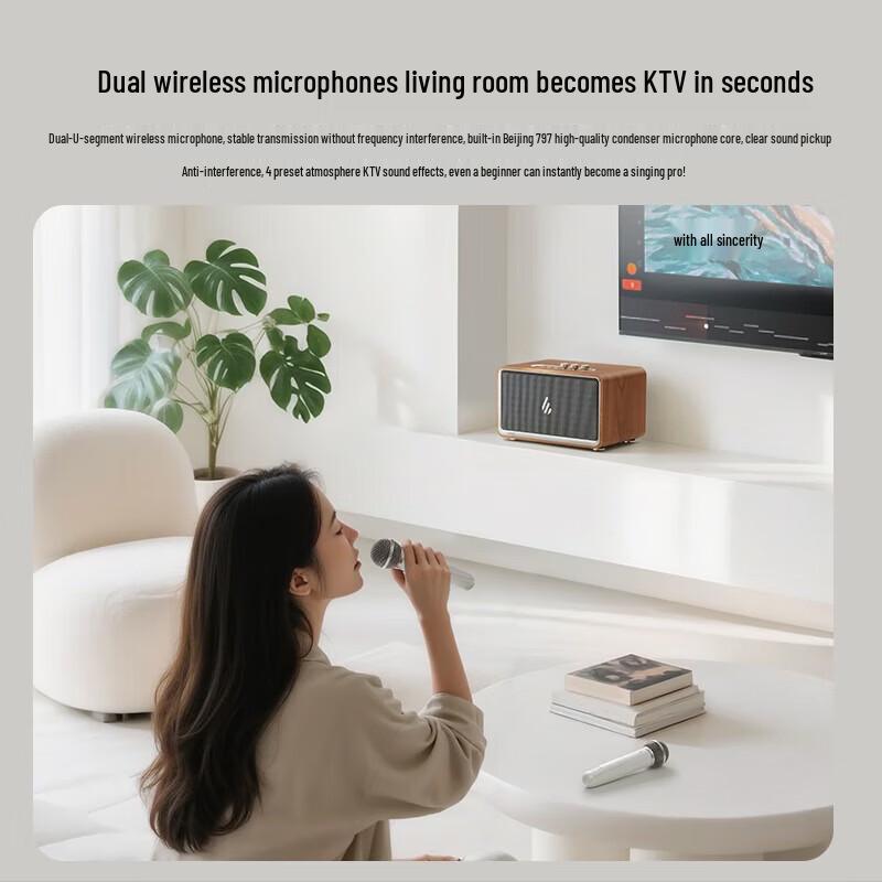 EDIFIER K300 Home KTV Bluetooth Speaker CN plug (adapter included)