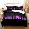 Set Biancheria da Letto Fortnite Copripiumino Gioco Federa 3D Cartone Animato Anime Biancheria da Letto Decorazione Camera da Letto Copripiumino Completo Biancheria da Letto Regalo