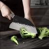 Stainless Steel Chef Knife Handmade Forged Sharp Cleaver Wide Blade Professional Butcher Knife Utility Vegetable Knives