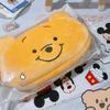 Winnie The Pooh Plush Animal Pencil Case Animation Pen Bag Box For Kids Present Cosmetic Stationery Pouch School Children'S Present