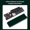 NGFF M.2 To PCI-E 4X SATA Power Riser Compatible with X1 X4 X8 X16 PCI-e Interface Adapter Card