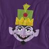 Sesame Street Unisex Adult Count von Count Nutcracker Christmas T-Shirt