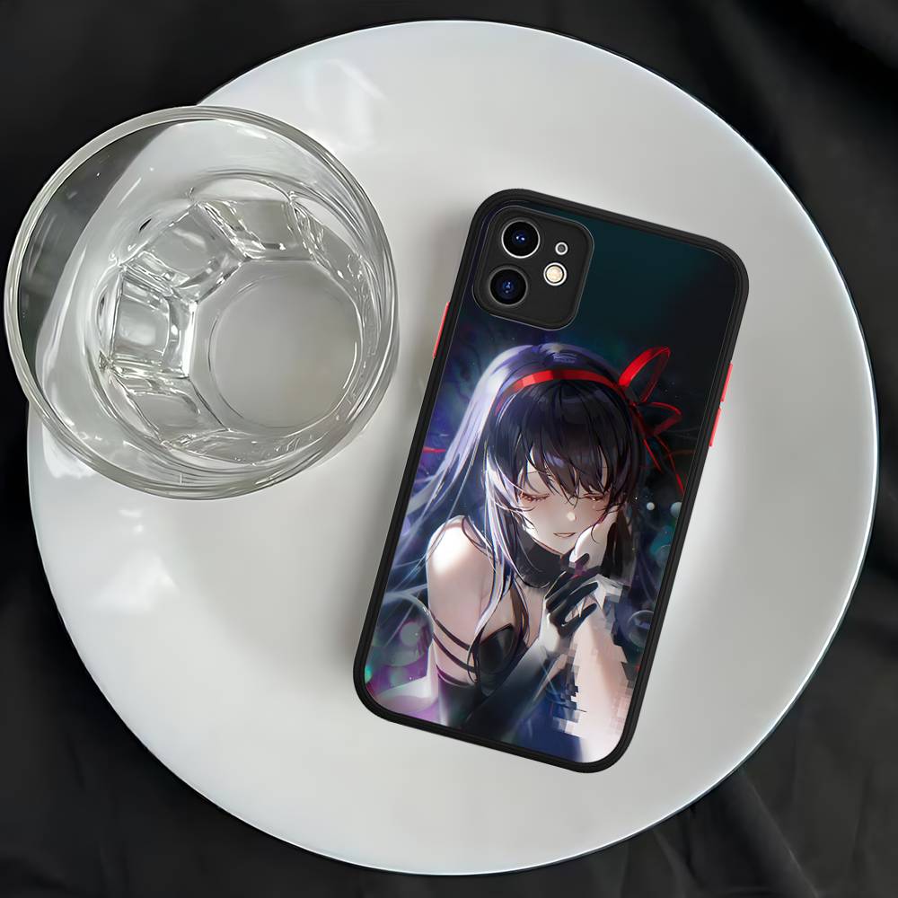 Cute Anime Puella Magi Madoka Magica Silicone Case For IPhone 16 15 14 13 12 11 Pro Max Plus X XS MAX Shockproof Matte Cover