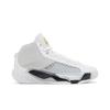 Air 38 Grade School 'FIBA' (Unisex) White / Metallic Gold / Pure Platinum Kids' Basketball Shoes FN8277 100