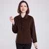 Hengyuanxiang Women's New Chinese Style 100% Wool Double-Faced Short Coat