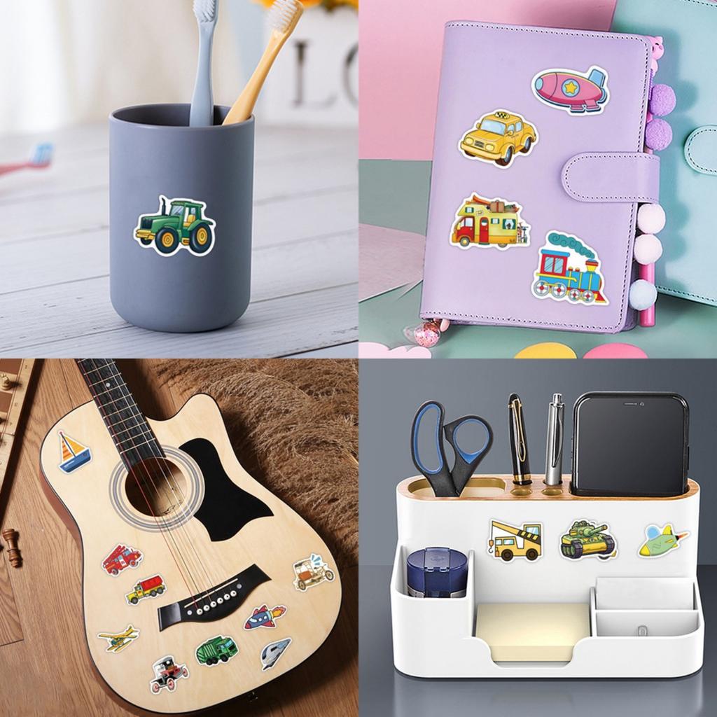 110pcs Suitcase Stickers Stickers Scooter Computer Tablet Decoration