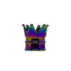 1/4PCS Creative Crown Aluminum Car Wheel Tyre Tire Air Valve Stem Cap Dust Cover Car Styling Decorative Auto Exterior Decoration Valve Stems 1