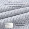SNOWFLYING Women's Ribbed Wool Sweater with Cashmere