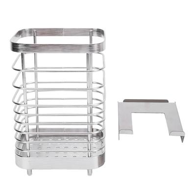 Frame Side Hanging Basket Stainless Steel Table Side Chopstick Holder Storage Basket for Snow Peak