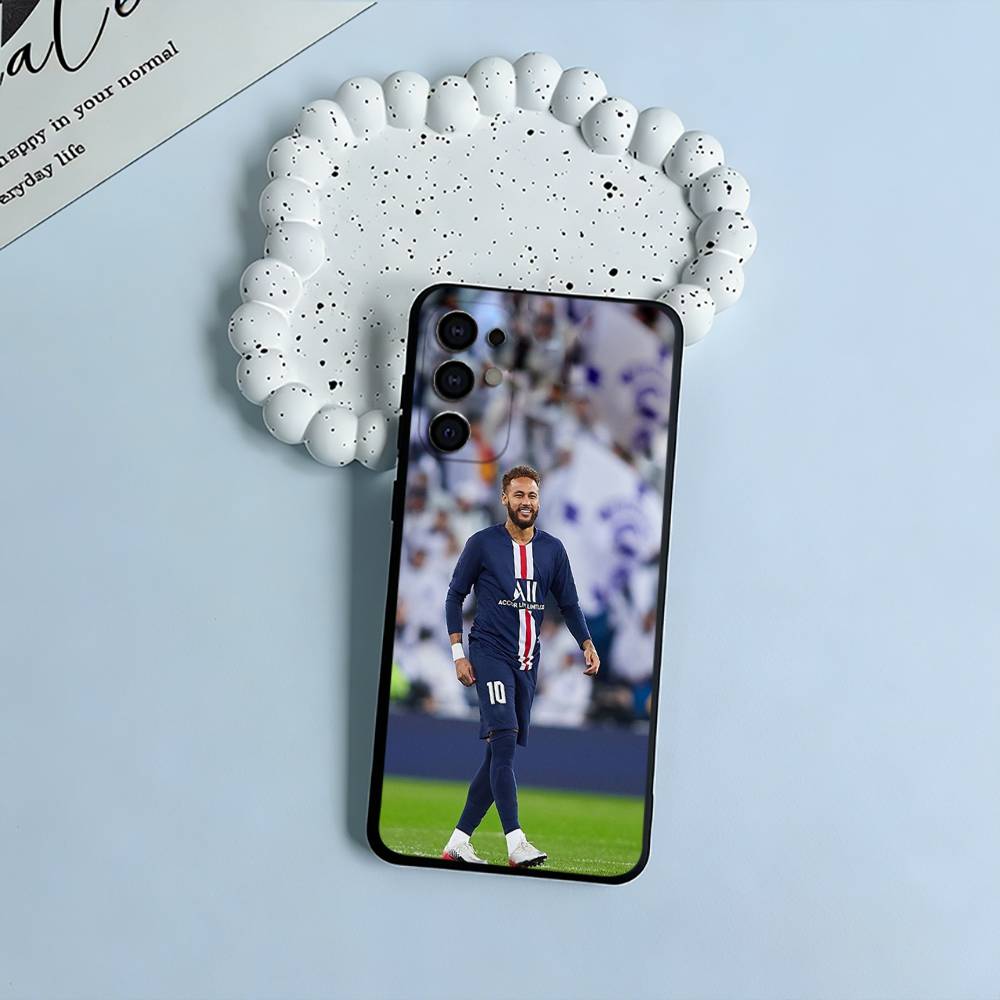 N-No 10-Neymar Soft Silicone Case for Samsung S25, S24, S21, S22, S23, S30, Ultra, S20, Plus, FE, Lite-Black