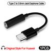 Adaptor pentru căști USB tip C la 3,5 mm Cablu auxiliar audio pentru căști pentru Xiaomi Samsung Huawei