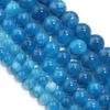6 8 10mm Natural Apatite Stone Beads Blue Round Loose Spacer Beads For Jewelry Making DIY Crafts Bracelets Necklace Accessories