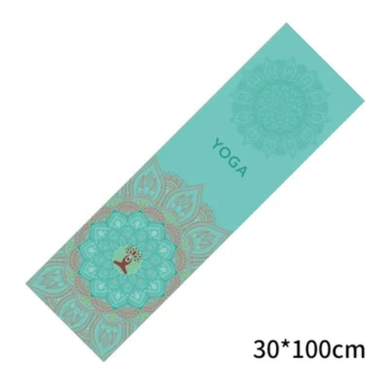 Yoga Towels Fitness Towels Suede Printed Microfiber Athletic Travel Quick-drying Sweat-absorbent Yoga Athletic Towel Cushion Pilates