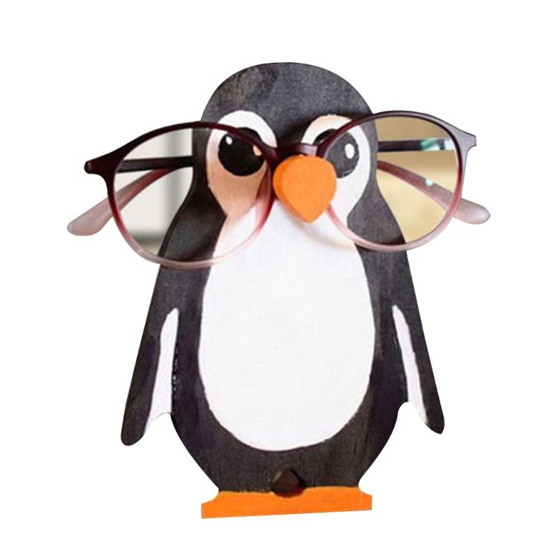 Animal Glasses Rack 3D Animal Wooden Carvings Sunglasses Display Rack Shelf Eyeglasses Show Stand Jewelry Holder X3UC
