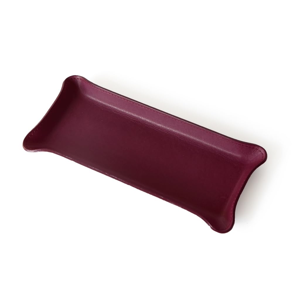 

Магазин сумок из Японии Кожаный лоток для ручек (Вино) винный