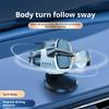 360° Car Solar Airplane Ornaments Car Center Powered Aircraft Interior Decor Ornaments Accessories Car Console A5t3