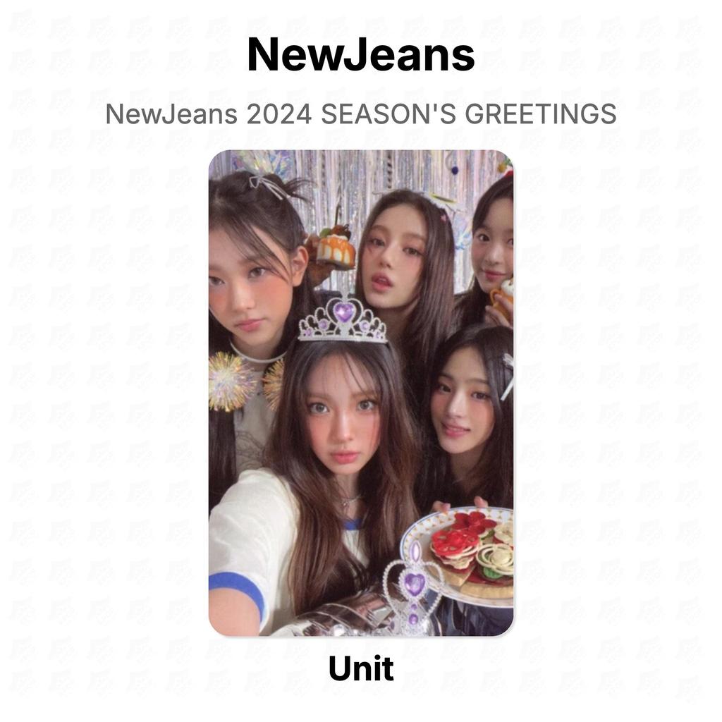 NewJeans 2024 SEASON'S GREETINGS Official Photocard