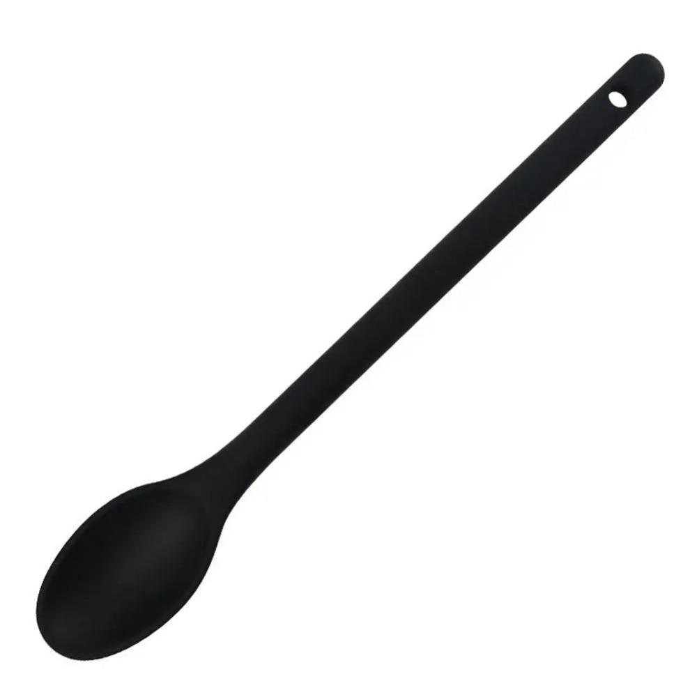 1 Pc Silicone Mixing Spoon Nonstick Kicthen Spoon Baking Spoon for Cooking Stirring, Mixing and Serving