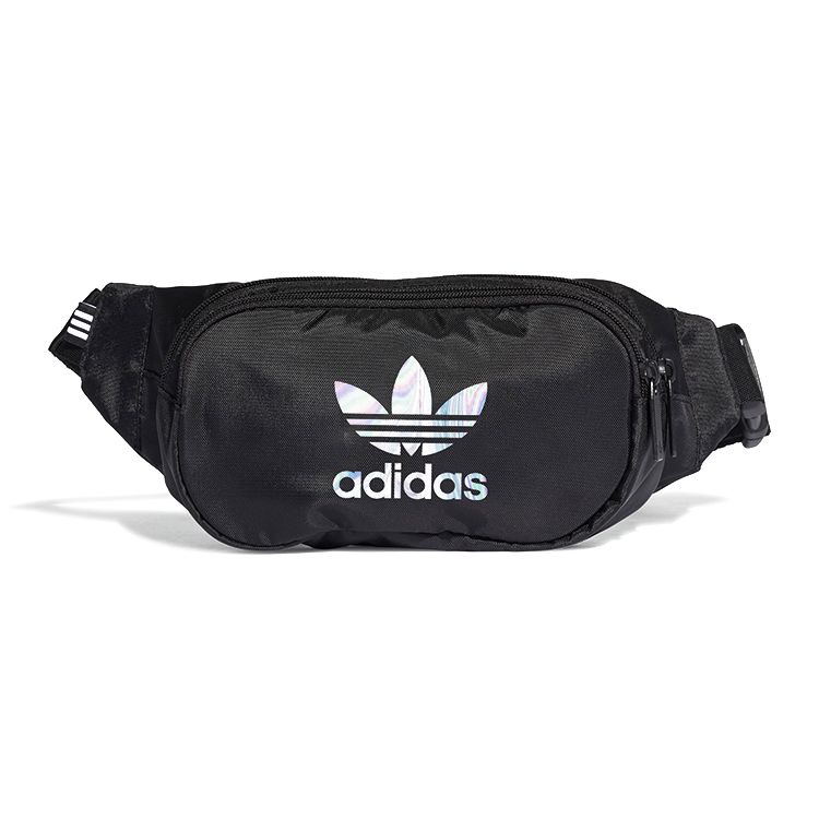Adidas Originals Essential Polyester Oxford Waist Bag Unisex Bags Black GD4609 Black