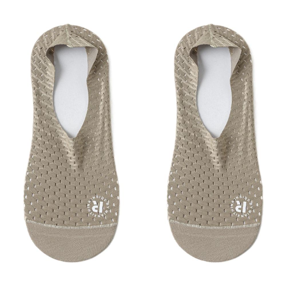 

Мужские носки до щиколотки с противоскользящим эффектом, полые, невидимые сетчатые носки, простые мужские носки-лодочки, лето лето 2 Pairs Camel