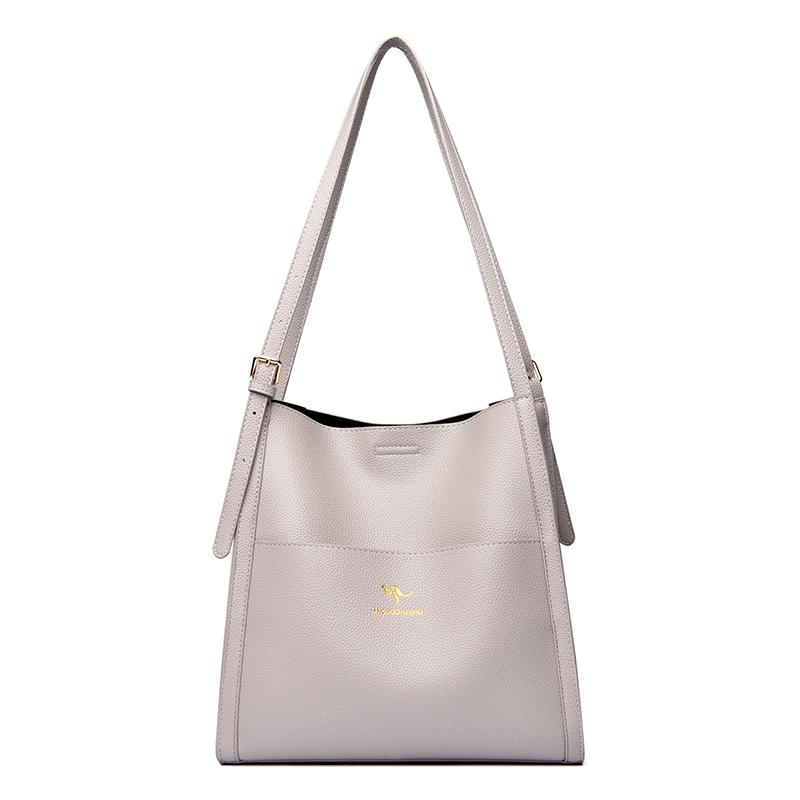 

Luxury leather shoulder bag for women large capacity bag crossbody bag shopping messenger bag new