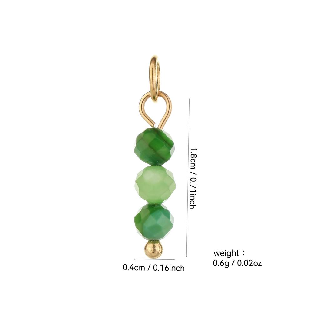 DIY Jewelry: Stainless Steel Rings, Natural Stone Crystal Necklace and Earring Pendants