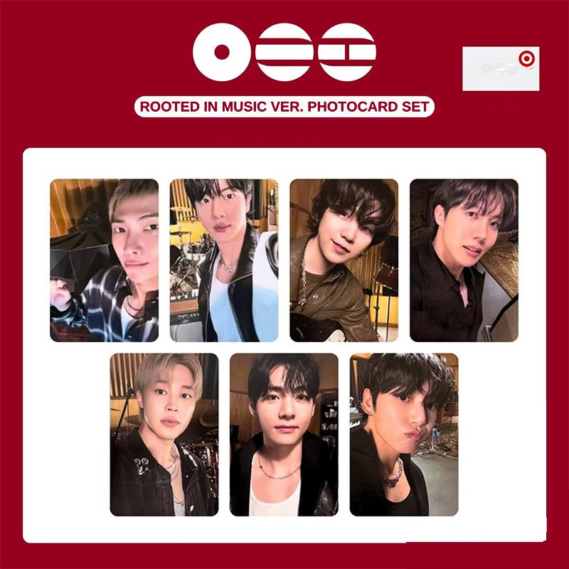 7pcs BTS Suit Style Photocard Set, Bangtan Boys Premium Lomo Cards, Kpop ARMY Fans Collectible Photo Cards
