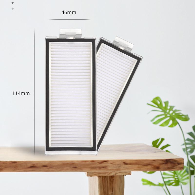 Roborock T8/Q7MAX+ Compatible Main Brush & Accessories Kit: Includes Roller Brush, Side Brush, Mop Water Tank, Mop Holder, and Dust Bag.