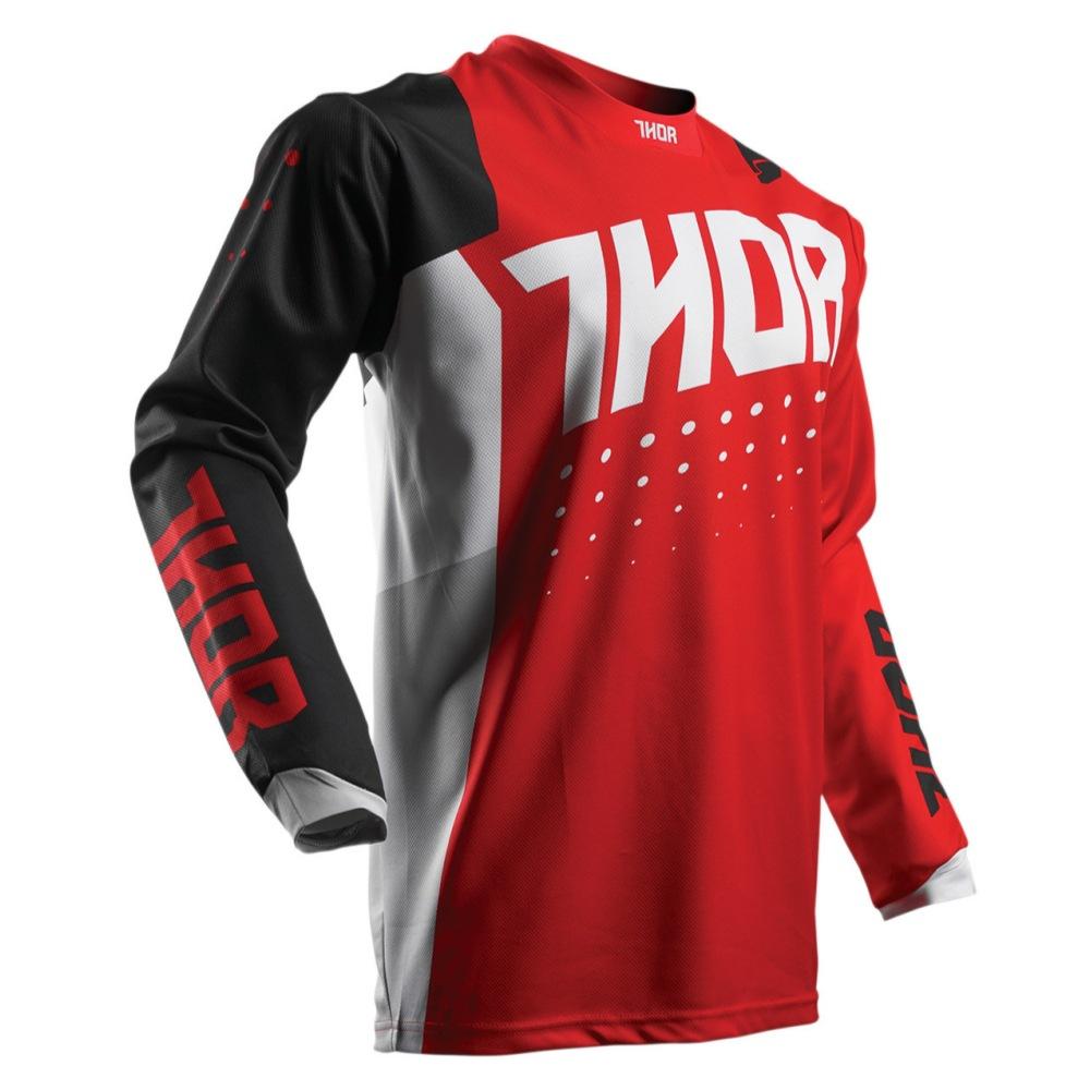 2024 heiß verkaufender THOR Downhill-Anzug Outdoor-Sport atmungsaktives langärmeliges T-Shirt Radsportanzug Offroad-Rennanzug