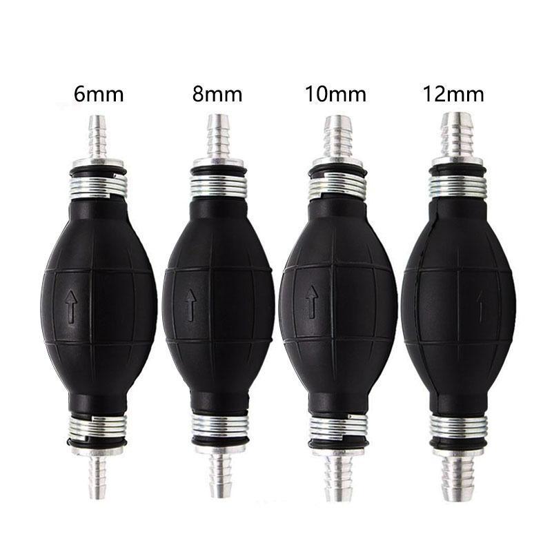 Fuel Pump Rubber Primer Bulb 6/8/10/12mm Flexible Durable for Diesel Petrol Transfer Jet Ski Small Watercraft Refueling