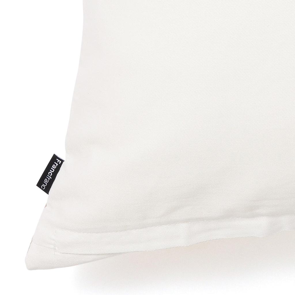 Francfranc JQ Flower Cushion 45cm X Gold Floral Jacquard Interior Decor Cover, 45cm, (A008), Weave,