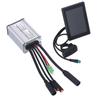 15A Electric Bike Motor Controller with LCD8S Panel Road Bike Fully Waterproof Conversion Kit for 250W Motor