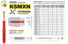 QUICK MOUNTING PIN KSMXN 8*60MM - KXH 8*60