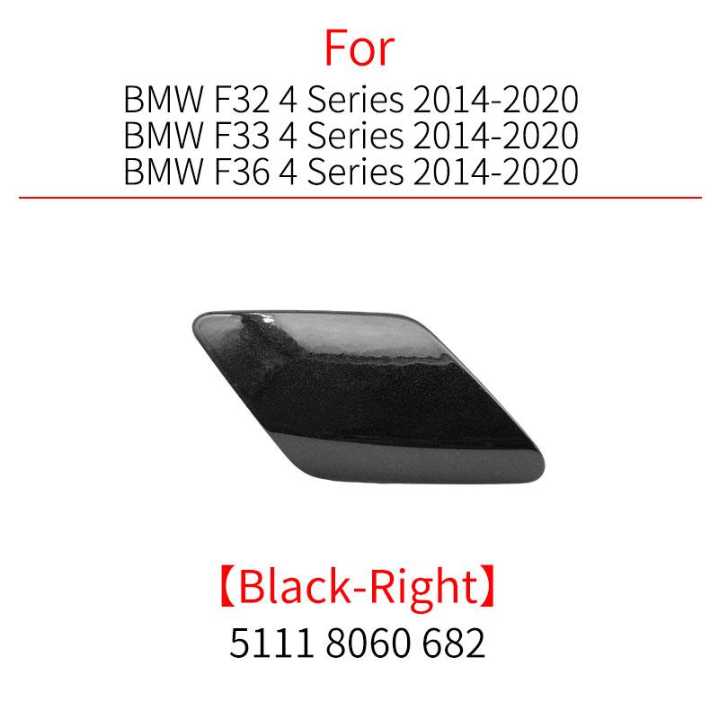 For BMW F32 F33 F36 M-Sport Car Front Bumper Headlight Washer Nozzle Cover Sprayer Cap Painted For BMW 4 Series 420 425 430i M