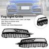 Front Lower Bumper Fog Light Cover Grill Fit A3 S3 S-Line 2013-2016