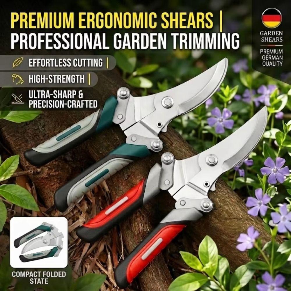Foldable Pruning Shears Stainless Steel Branch Pruner Convenient Plant Branch Trimmer  Landscaping