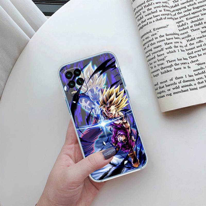 Custodia Trasparente per Telefono Dragon Ball Gohan per Samsung Galaxy A04 A04S A14 A23 A34 A54 M23 M33 M52 M53