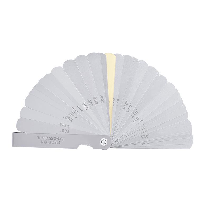

Stainless Steel and Brass Feeler Gauge - 89x32